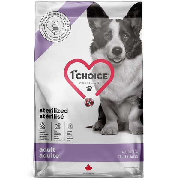 1st Choice Adult Sterilized корм для стерилизованных собак 10 кг (11187)